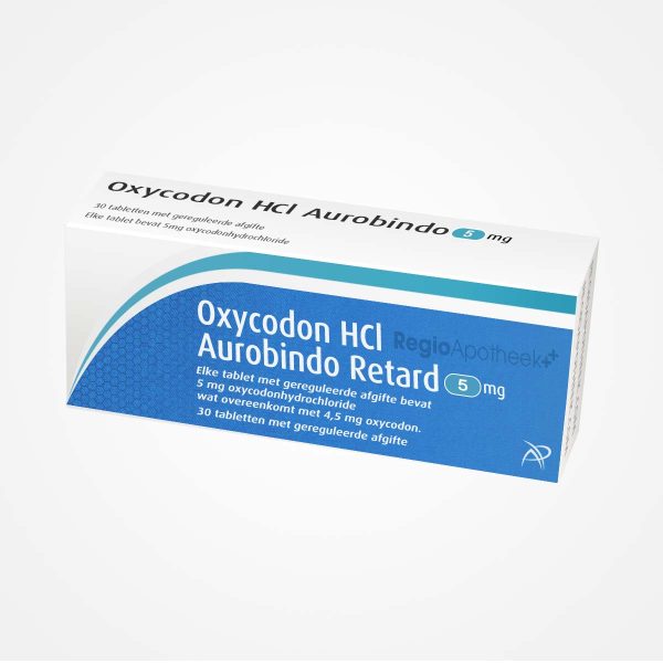 Oxycodon HCl 5 mg 30 tabletten