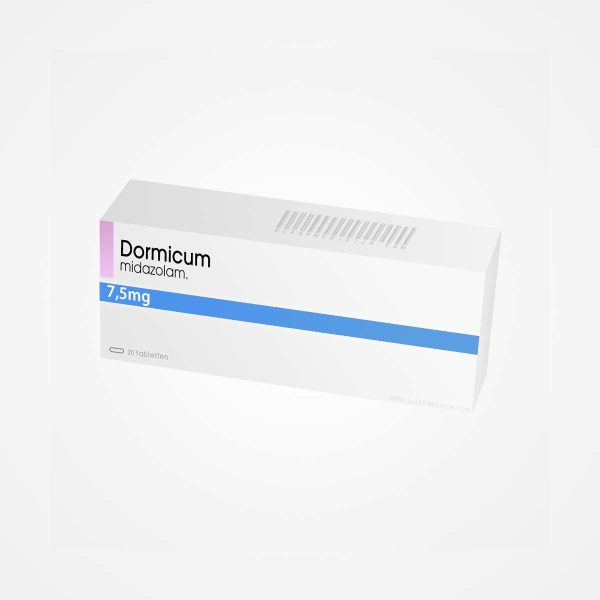 Dormicum 7,5mg midazolam 20 tabletten