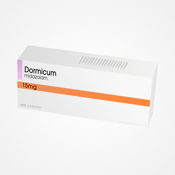 Dormicum 15mg midazolam 20 tabletten