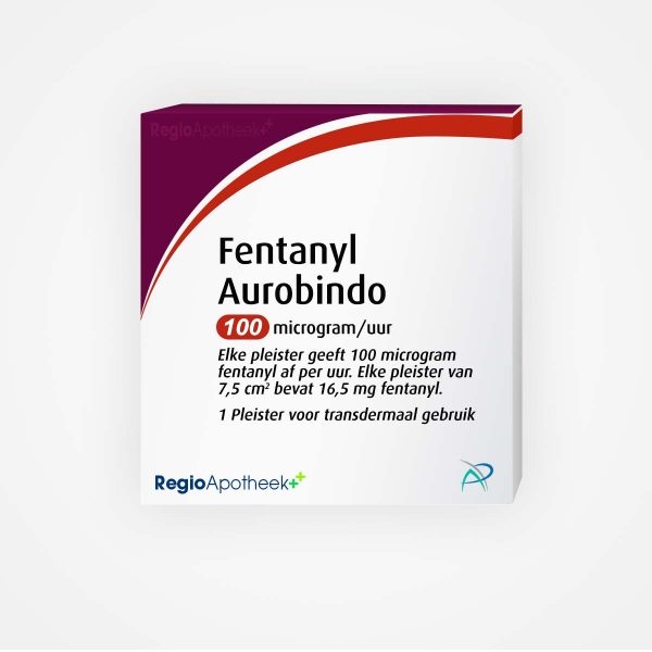 Fentanyl Aurobindo 100microgram/uur Pleister