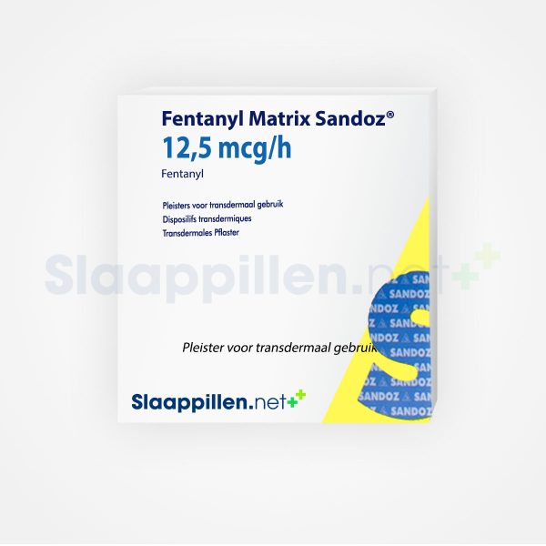 Fentanyl Aurobindo 12,5 microgram/uur Pleister