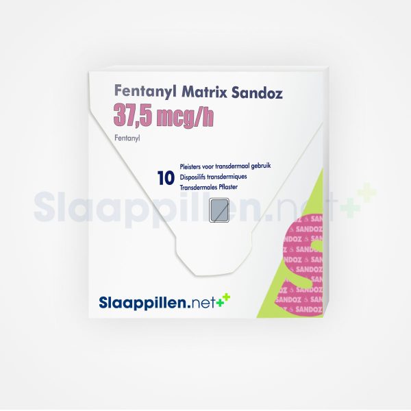 Fentanyl Aurobindo 37,5microgram/uur Pleister