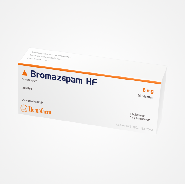 Bromazepam 6mg (20 tabletten)